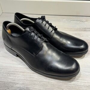 BORN Owen H21903 Mens Black Full Grain Leather Oxfords Shoes Sz 13M